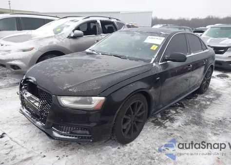 2014 Audi A4 2.0T Premium from USA, damaged, VIN WAUFFAFL6EN009017